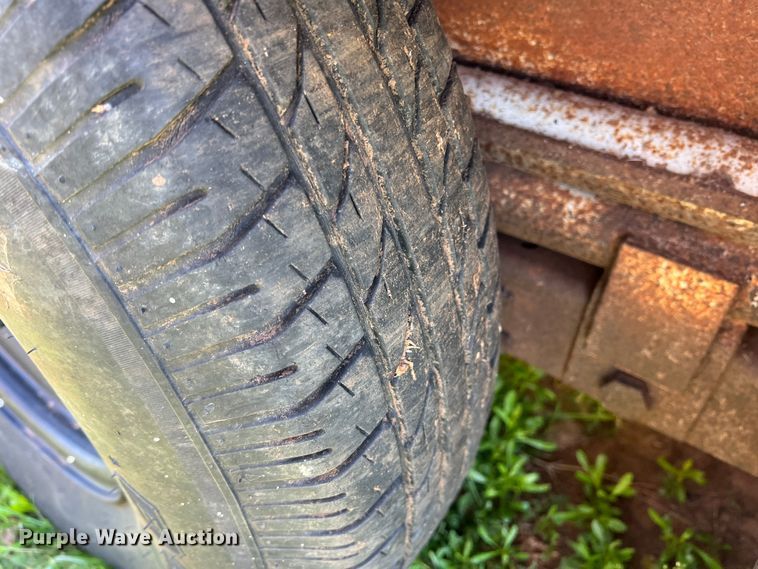 image for item DR5555 Shop built  livestock trailer