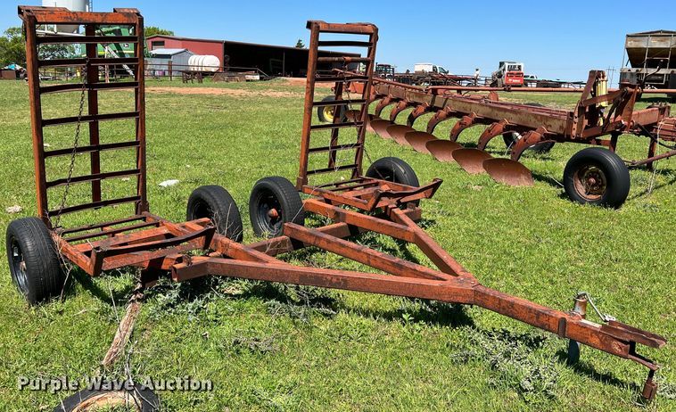 image for item DR5558 Donahue SW  swather trailer