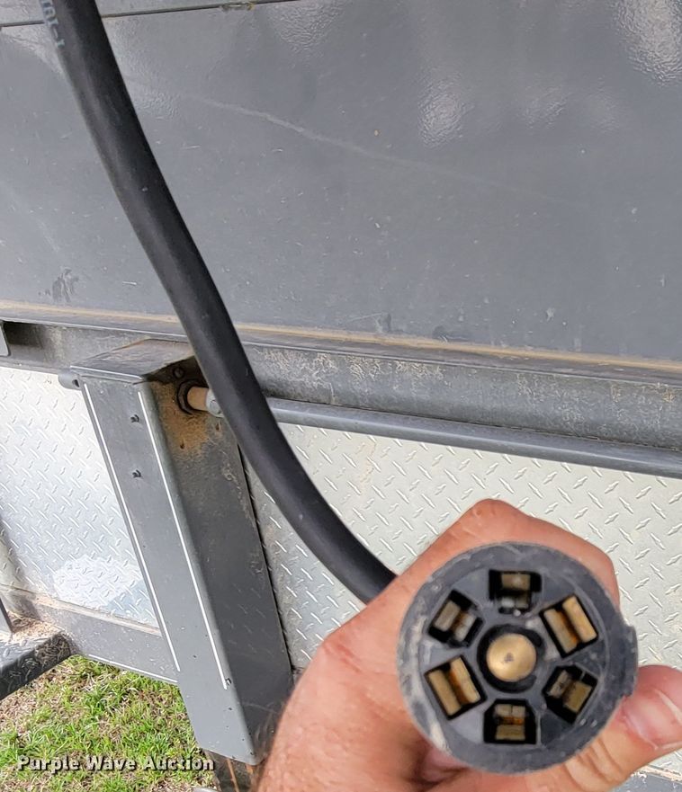 image for item HP9702 2022 Circle D 6824GNST  livestock trailer