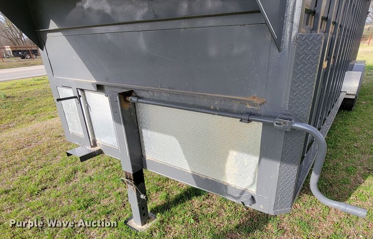 image for item HP9702 2022 Circle D 6824GNST  livestock trailer