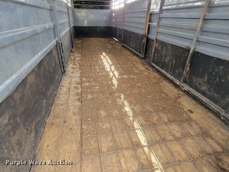 image for item HP9702 2022 Circle D 6824GNST  livestock trailer