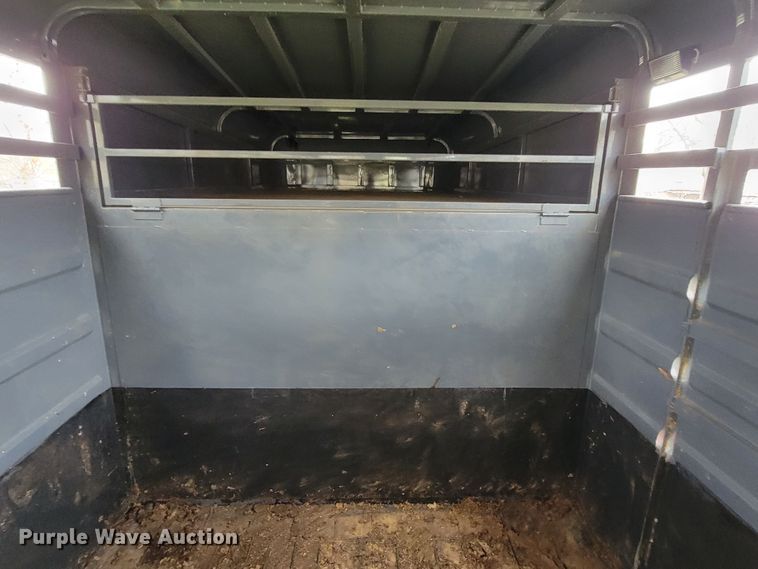 image for item HP9702 2022 Circle D 6824GNST  livestock trailer