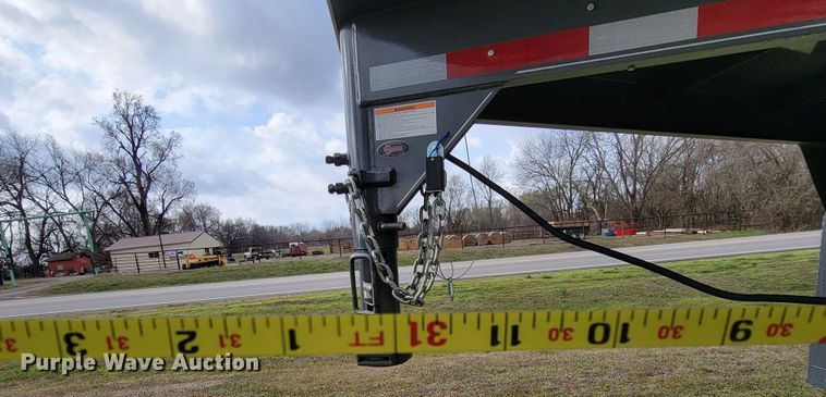 image for item HP9702 2022 Circle D 6824GNST  livestock trailer