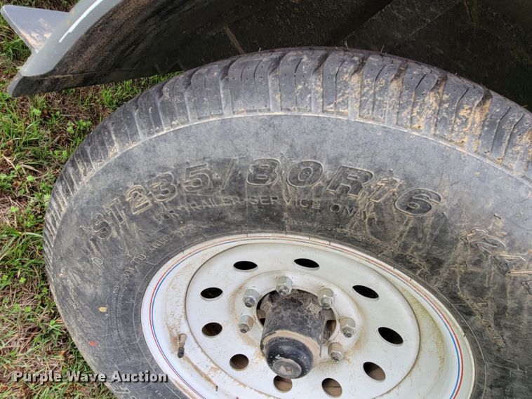 image for item HP9702 2022 Circle D 6824GNST  livestock trailer