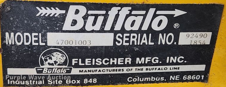 image for item JB9479 Buffalo 63000630  row crop cultivator