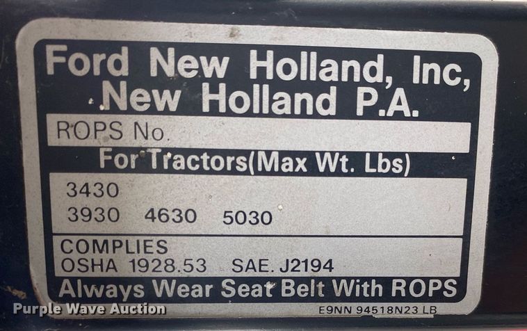 image for item KB9521 Ford 5030  MFWD tractor