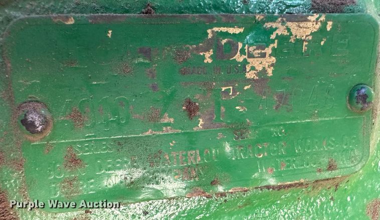 image for item KX9197 1963 John Deere 4010  tractor