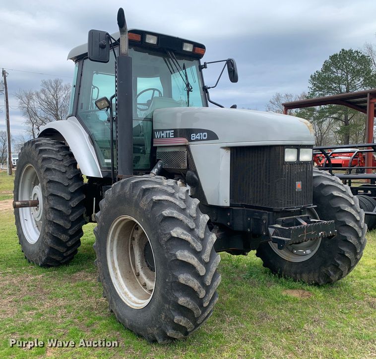 image for item LI9168 White 8410  MFWD tractor