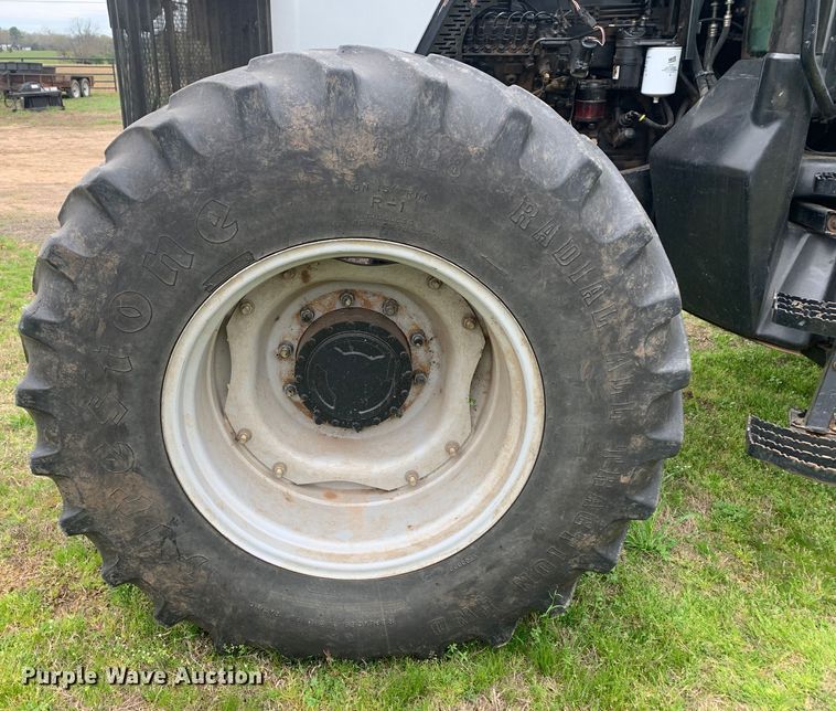 image for item LI9168 White 8410  MFWD tractor