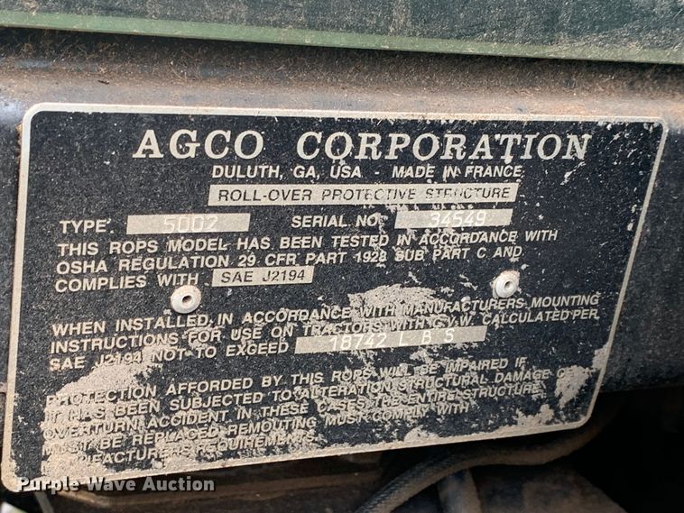 image for item LI9168 White 8410  MFWD tractor