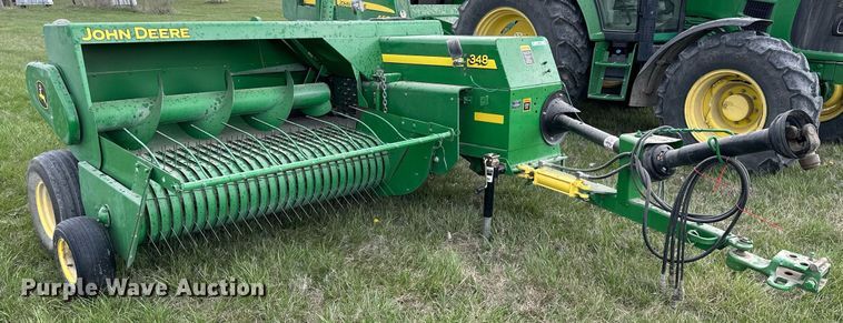 image for item LN9409 2010 John Deere 348  small square baler