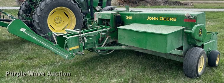 image for item LN9409 2010 John Deere 348  small square baler