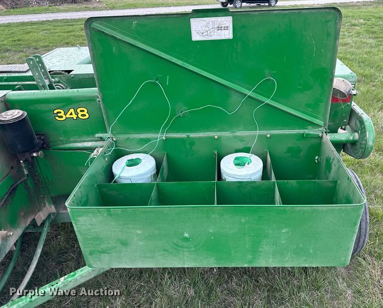 image for item LN9409 2010 John Deere 348  small square baler