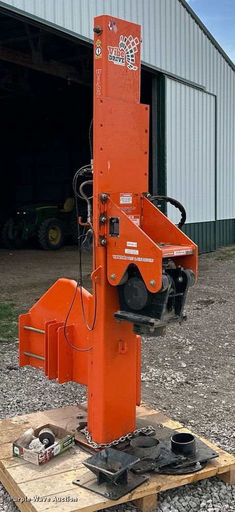 image for item LN9412 2020 Vibe Drive Long John Series  skid steer vibratory post/pile driver