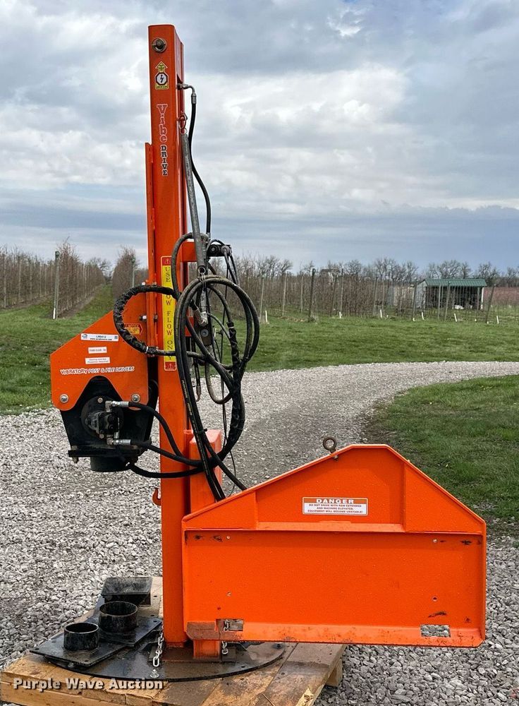 image for item LN9412 2020 Vibe Drive Long John Series  skid steer vibratory post/pile driver