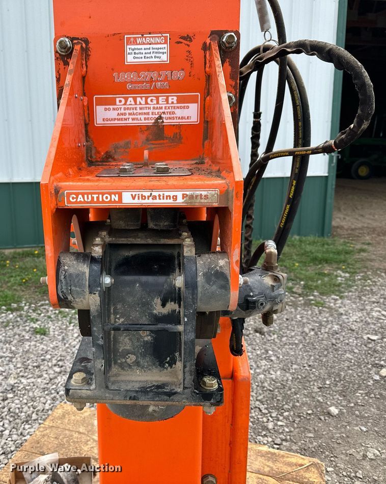 image for item LN9412 2020 Vibe Drive Long John Series  skid steer vibratory post/pile driver