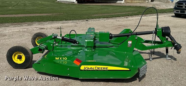 image for item LP9858 John Deere MX10  rotary mower