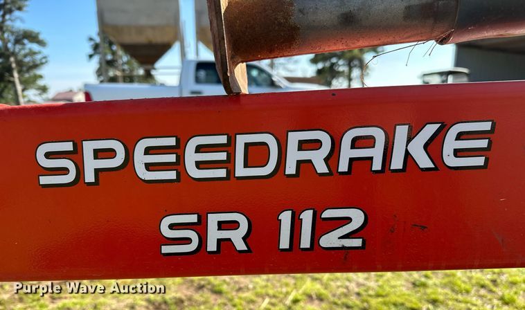 image for item LR9606 Kuhn SpeedRake SR112  hay rake