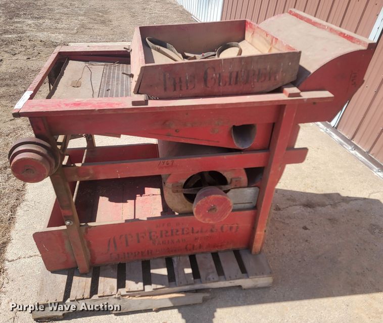 image for item LV9467 A.T. Ferrell & Co. The Clipper  grain cleaner