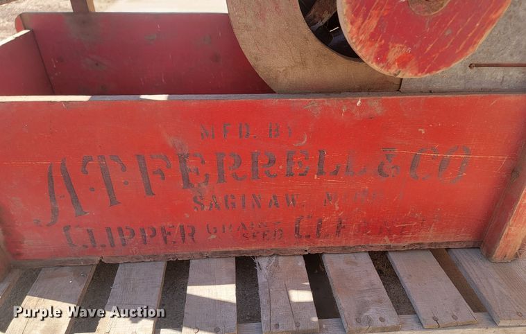 image for item LV9467 A.T. Ferrell & Co. The Clipper  grain cleaner