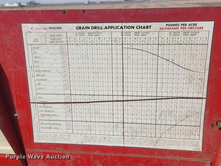 image for item LV9468 Melroe 244  grain drill
