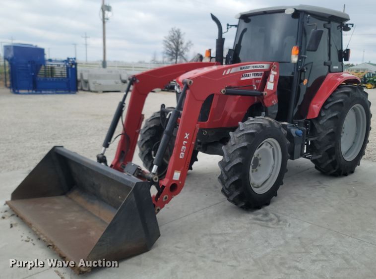 image for item MB9891 2015 Massey Ferguson 4610M  MFWD tractor