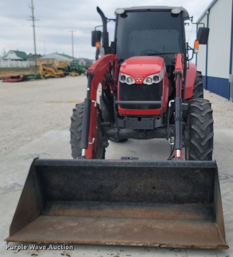 image for item MB9891 2015 Massey Ferguson 4610M  MFWD tractor