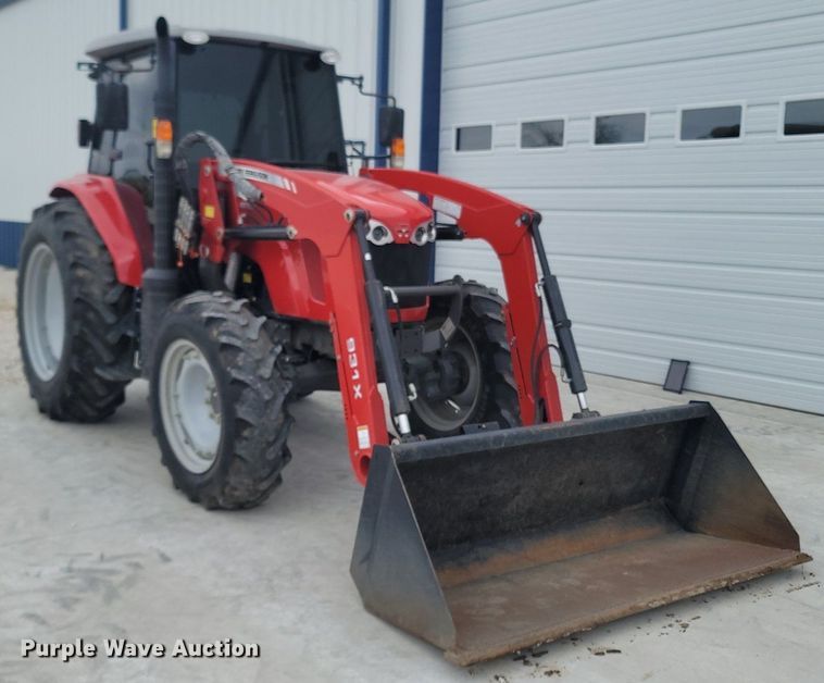 image for item MB9891 2015 Massey Ferguson 4610M  MFWD tractor