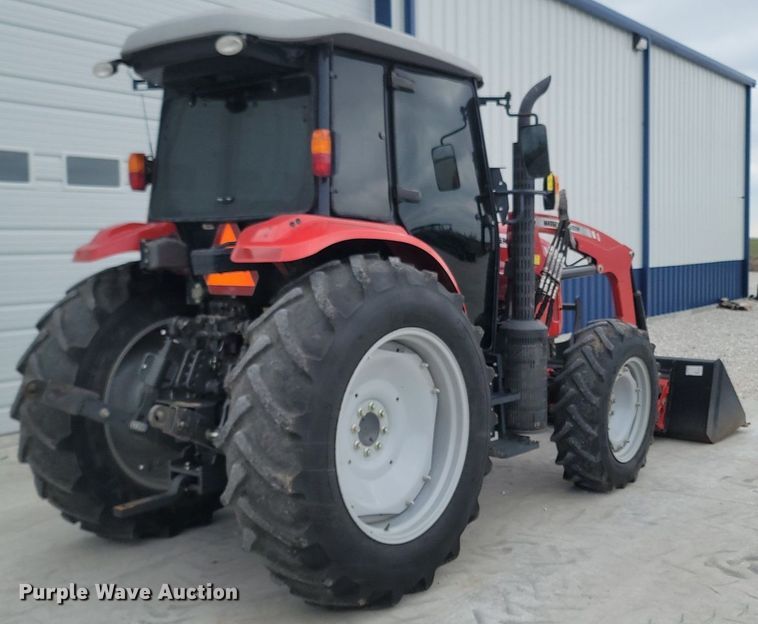 image for item MB9891 2015 Massey Ferguson 4610M  MFWD tractor