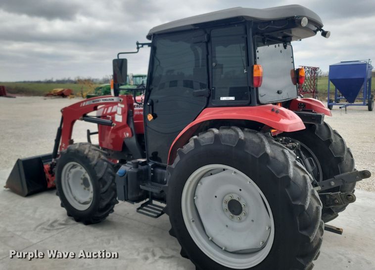 image for item MB9891 2015 Massey Ferguson 4610M  MFWD tractor