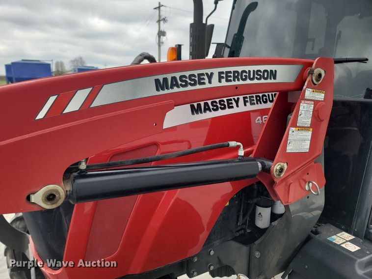 image for item MB9891 2015 Massey Ferguson 4610M  MFWD tractor