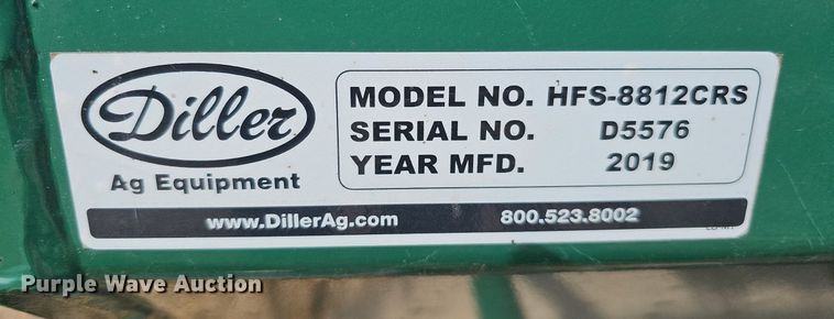 image for item MC9678 2019 Diller HFS-8812CRS  livestock feeder