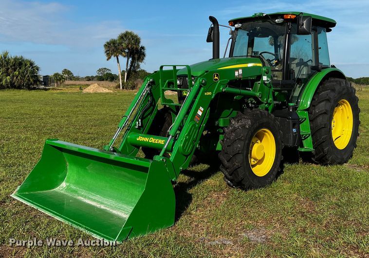 image for item MF9883 John Deere 6135E  MFWD tractor