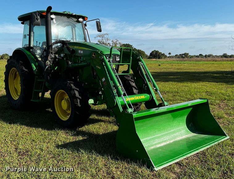 image for item MF9883 John Deere 6135E  MFWD tractor