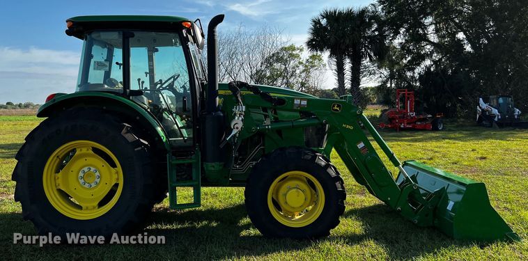 image for item MF9883 John Deere 6135E  MFWD tractor