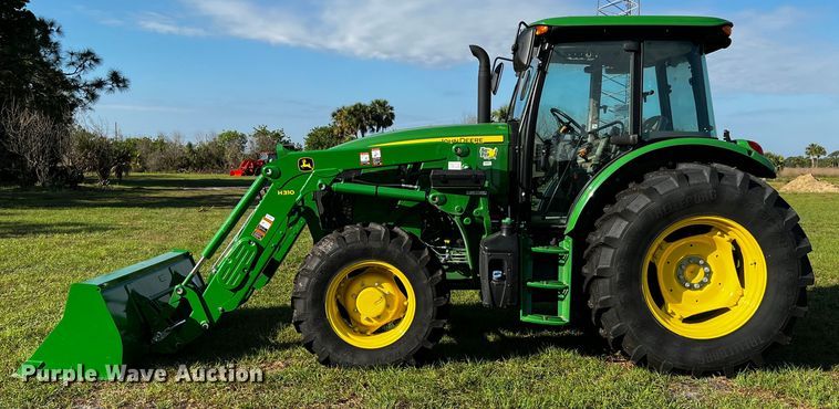 image for item MF9883 John Deere 6135E  MFWD tractor