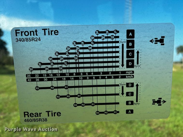 image for item MF9883 John Deere 6135E  MFWD tractor