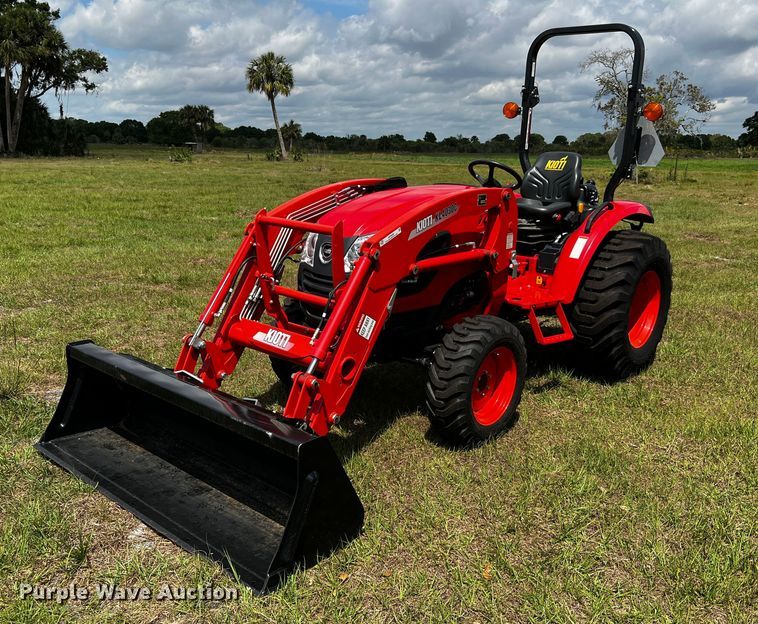 image for item MF9889 Kioti CK2610  MFWD tractor