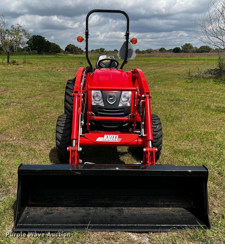 image for item MF9889 Kioti CK2610  MFWD tractor