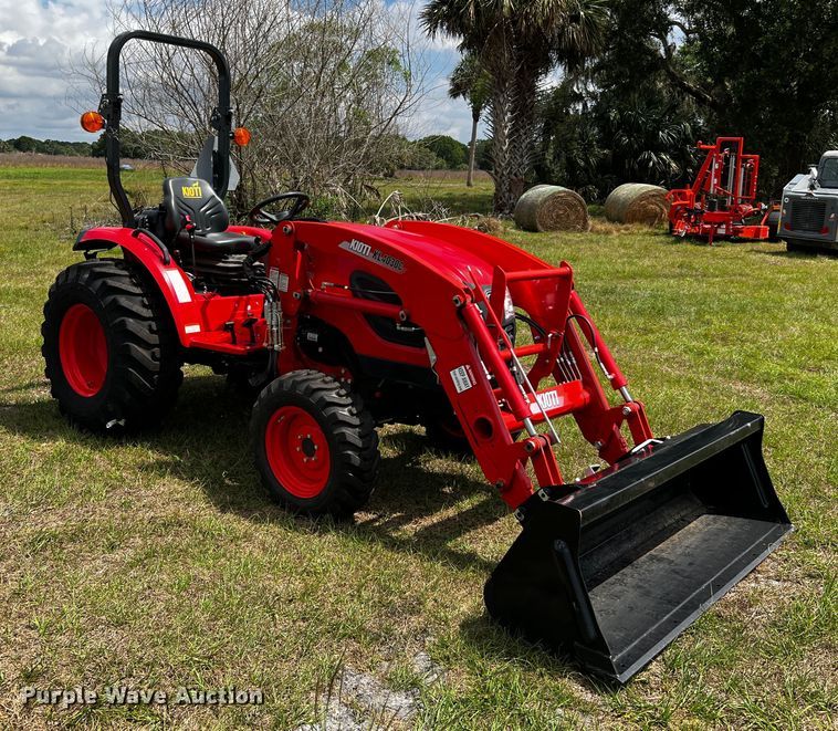 image for item MF9889 Kioti CK2610  MFWD tractor