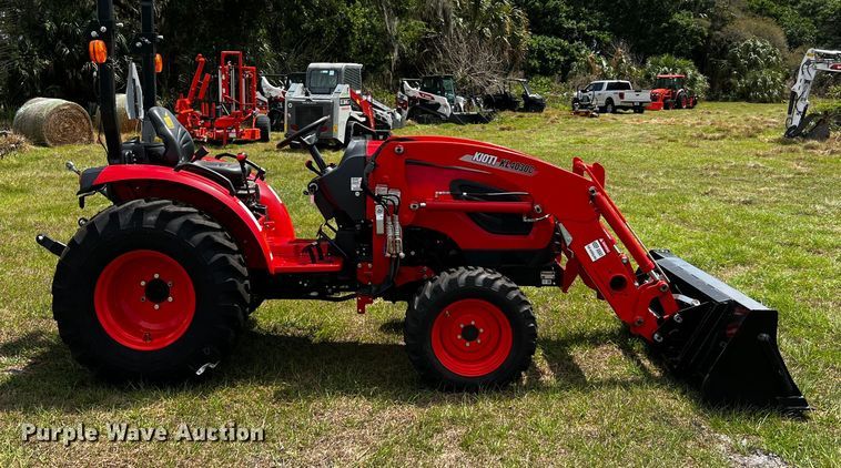 image for item MF9889 Kioti CK2610  MFWD tractor