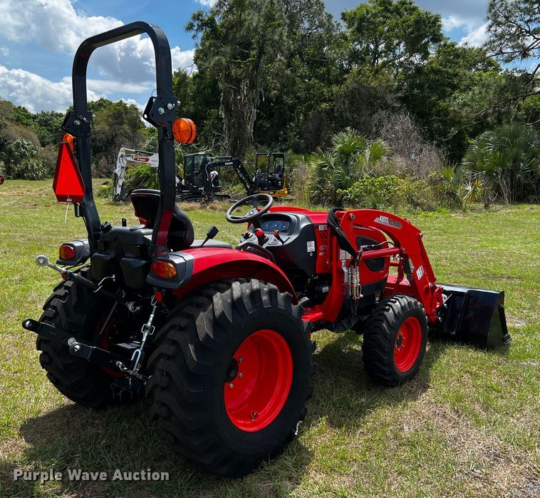 image for item MF9889 Kioti CK2610  MFWD tractor