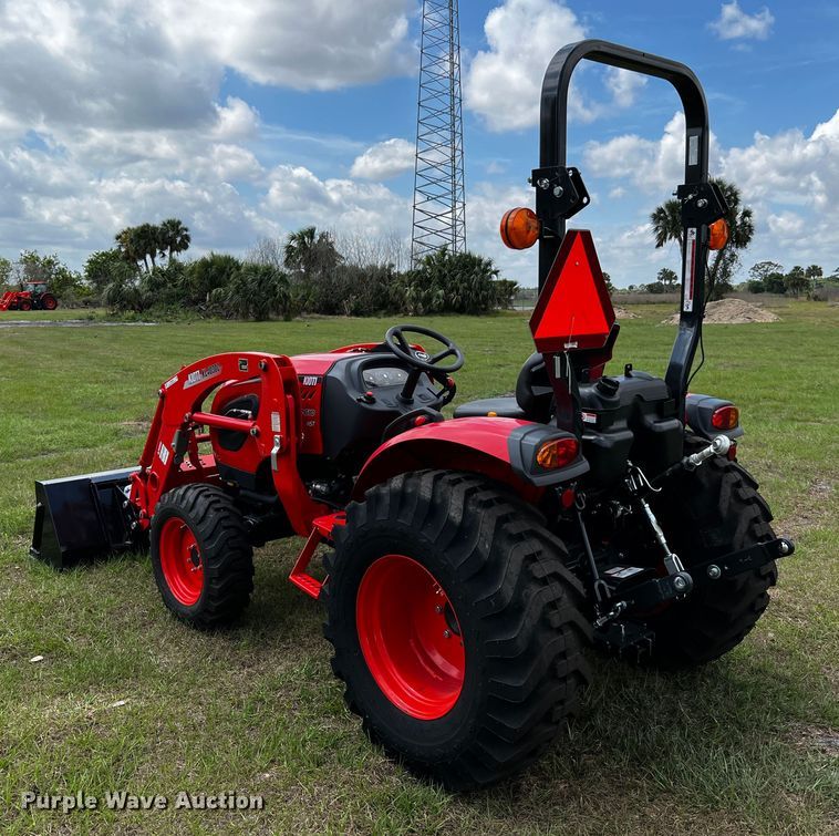 image for item MF9889 Kioti CK2610  MFWD tractor