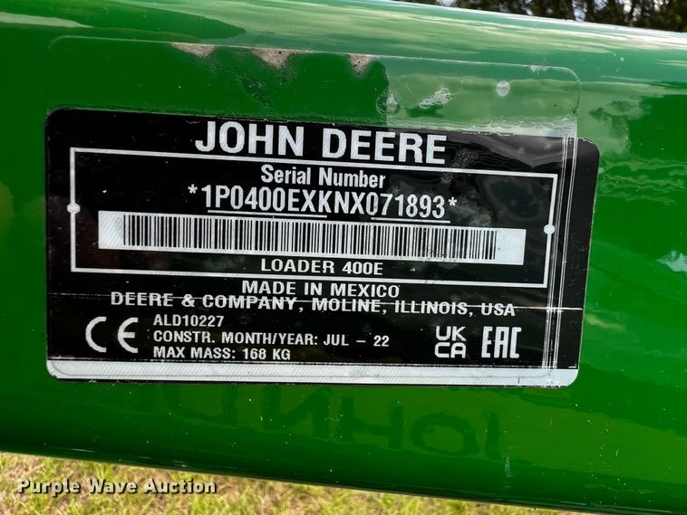 image for item MF9897 John Deere 4066M  MFWD tractor