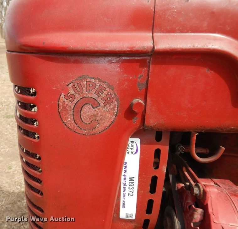 image for item MI9372 International Farmall Super C  tractor
