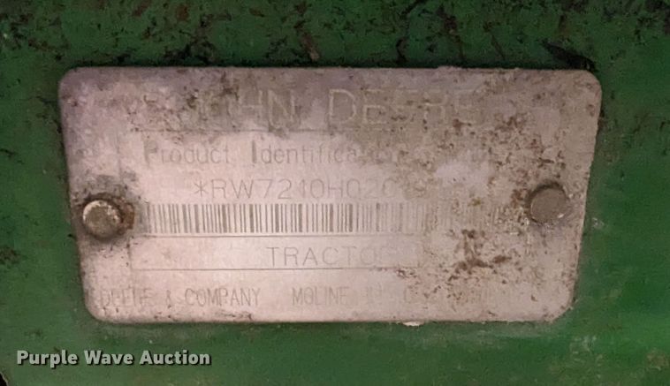 image for item MN9841 1999 John Deere 7210  tractor