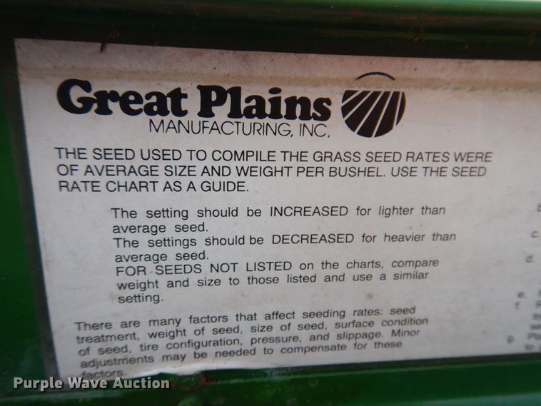image for item MO9601 Great Plains 1005NG  no-till grain drill