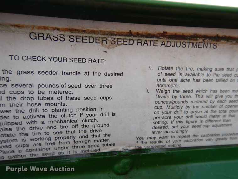 image for item MO9601 Great Plains 1005NG  no-till grain drill