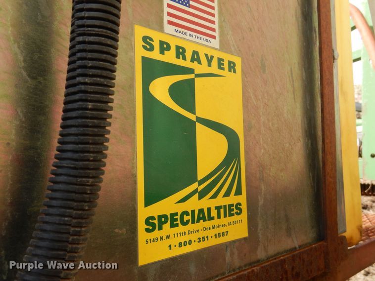 image for item MO9603 Sprayer Specialties  sprayer