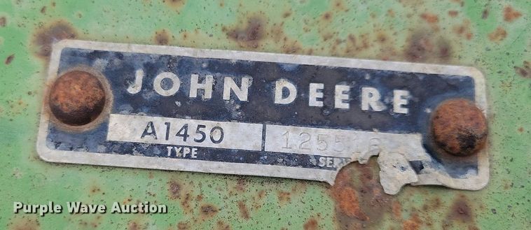 image for item MO9616 John Deere 1350-1450  four bottom plow